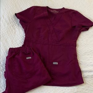 Greys Anatomy scrub set